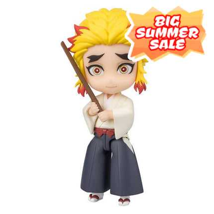 CLEARANCE Demon Slayer:  Senjuro Rengoku Kimetsu no Yaiba Figuarts mini Action Figure 9 cm