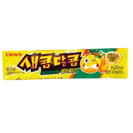 Crown - Saekom Dalkom Lemonade 29g Chewy Candy Snack (PAST BBF OCT 22)