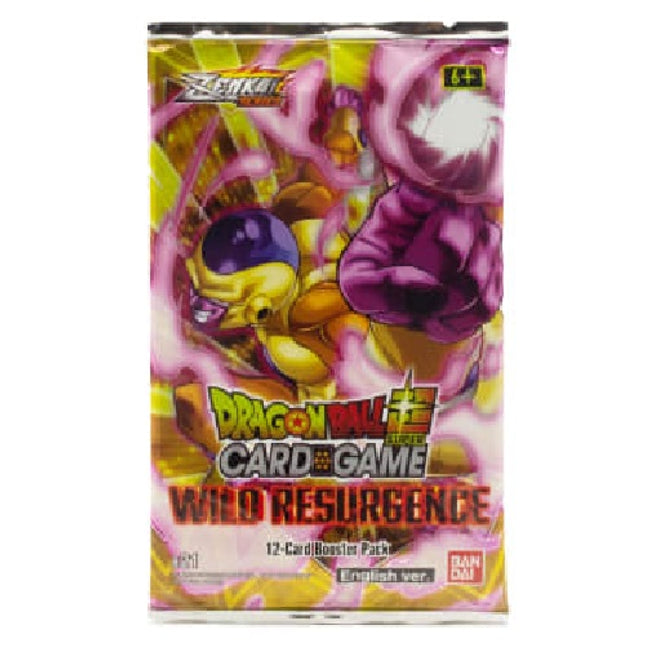 Dragon Ball Super TCG - Wild Resurgence Booster Pack (12 CARDS)