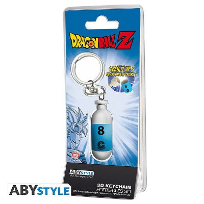 Dragon Ball Z - Keychain 3D - Blue Plastic Capsule (ABYKEY340)