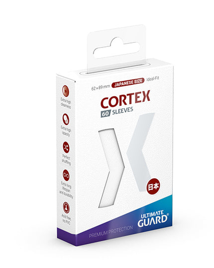 Ultimate Guard - Cortex Sleeves Japanese Size - White 60pk
