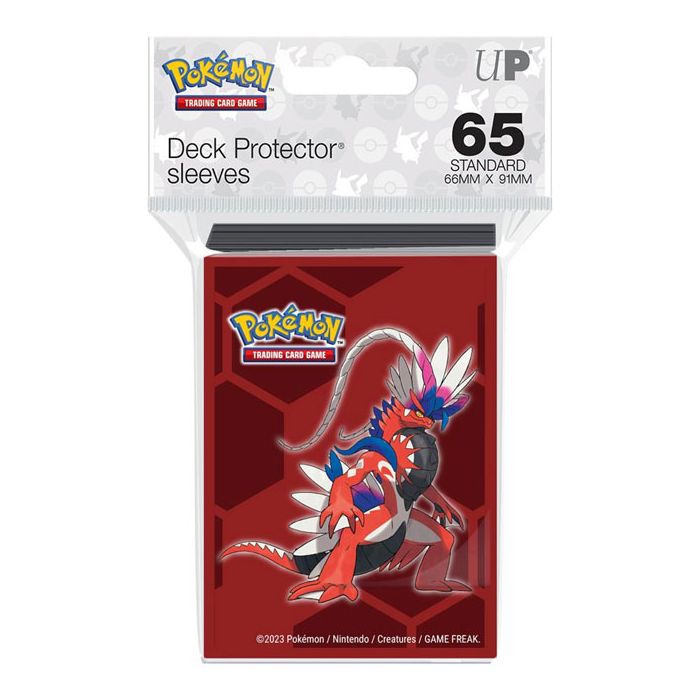 Pokemon TCG - Koraidon Deck Protector Sleeves (65 Sleeves) (ULTRA PRO) TokyoToys Pokemon TCG - Koraidon Deck Protector Sleeves (65 Sleeves) (ULTRA PRO) TokyoToys