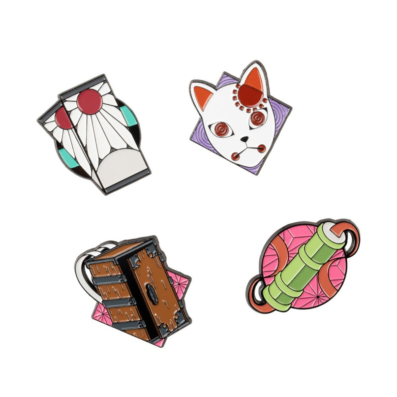 Demon Slayer - Set of 4 Pins (ERIK)