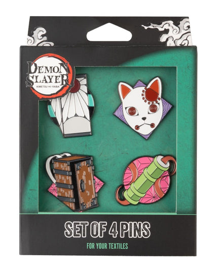 Demon Slayer - Set of 4 Pins (ERIK)