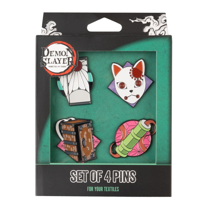 Demon Slayer - Set of 4 Pins (ERIK)
