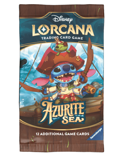 RELEASE 25th NOV 2024 Disney Lorcana Azurite Sea Booster Pack