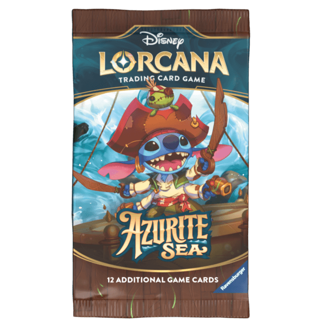 RELEASE 25th NOV 2024 Disney Lorcana Azurite Sea Booster Pack