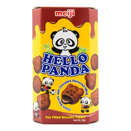 Hello Panda Double Chocolate Flavoured Biscuits - TokyoToys.com