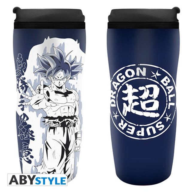 Dragon Ball Super - Travel mug - "Goku Ultra Instinct" (ABYTUM022)