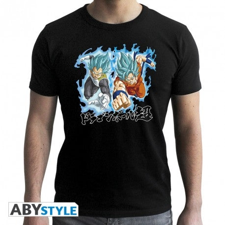 Dragon Ball Super - T-shirt "Goku & Vegeta" Unisex SS Black (ABYSTYLE ABYTEX566)