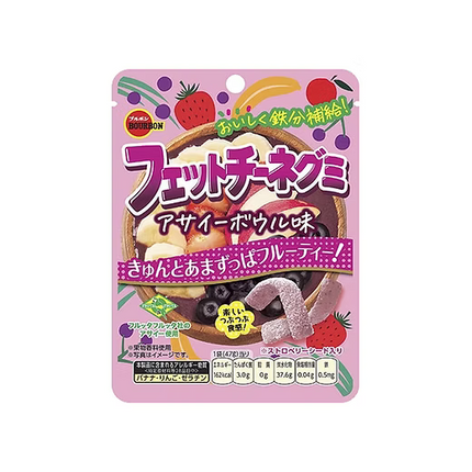 Bourbon Fettuccine Acai Fruits 47g (BOURBON)