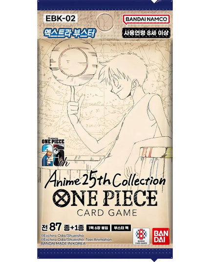 One Piece TCG - Anime 25th Collection *Korean Ver* EBK-02 Booster Pack