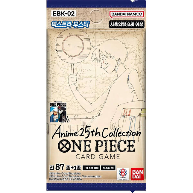 One Piece TCG - Anime 25th Collection *Korean Ver* EBK-02 Booster Pack