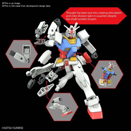1/144 EG - RX-78-2 - Gundam Model Kit (BANDAI)
