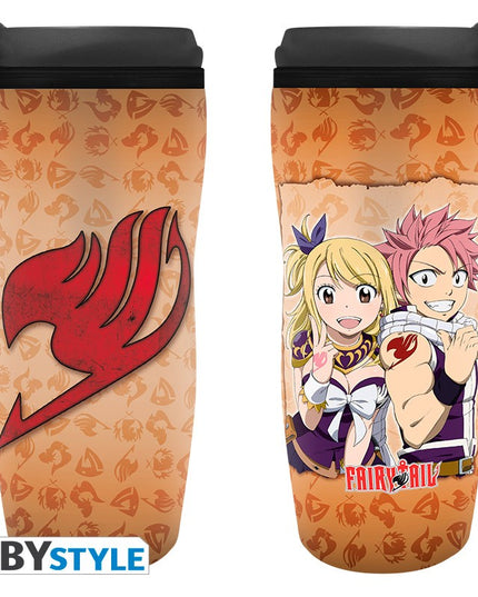 Fairy Tail  - Natsu and Lucy Travel Mug (ABYTUM029)