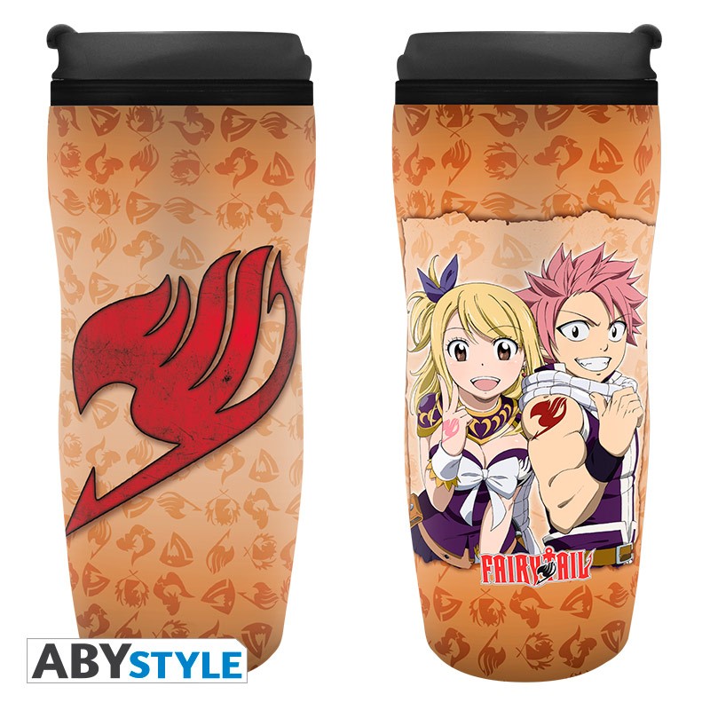 Fairy Tail  - Natsu and Lucy Travel Mug (ABYTUM029)