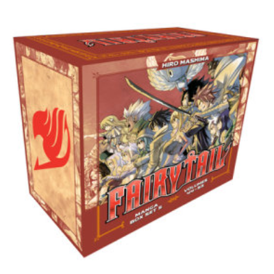 Fairy Tail Manga Box Set 2 Manga Books (Volumes 12-22)