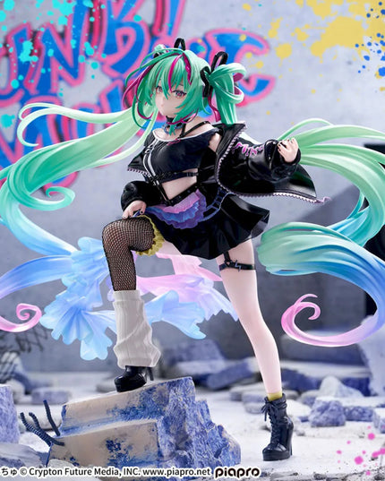 Character Vocal Series 01: Hatsune Miku - Hatsune Miku Punk! FIGURIZMa PVC Statue 23 cm (SEGA)
