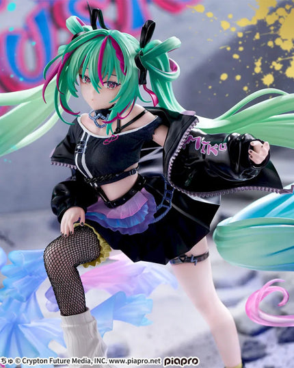 Character Vocal Series 01: Hatsune Miku - Hatsune Miku Punk! FIGURIZMa PVC Statue 23 cm (SEGA)