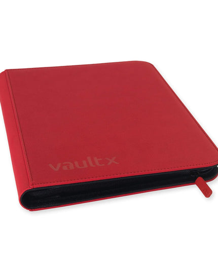 Vault X  - Exo-Tech Zip Binder 9 Pocket - RED