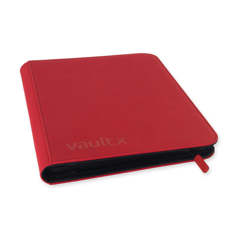 Vault X  - Exo-Tech Zip Binder 9 Pocket - RED