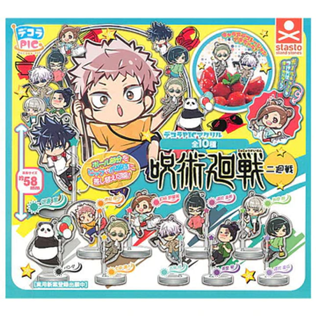 Jujutsu Kaisen - Decora PIC Acrylic Stand Part.2 Capsule (Select Figure) (STASTO)
