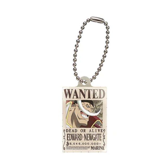 One Piece - Wanted Plate Vol. 2 Keychain Capsule (Select Character) (BANDAI)