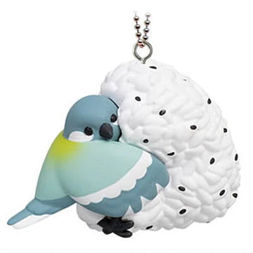 Mugyutori Bird and Rice Ball Part.3 Mascot Ball Chain Capsule (QUALIA)