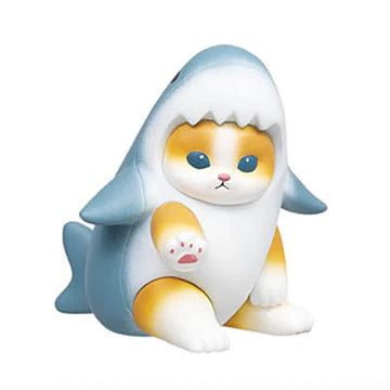 Same-Nyan Mini Figures (Select Character) (Cats/Kittens In Shark Outfits/Costumes/Onesie) (BANDAI)