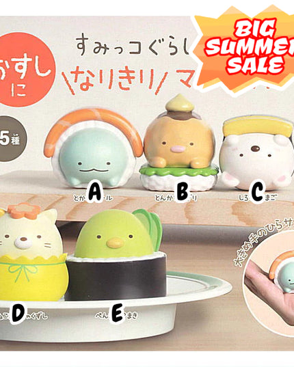 Sumikko Gurashi Sushi Capsule Mini Figure (SELECT OPTION) (Koro Koro)