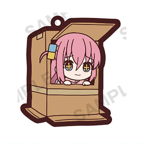 Bocchi the Rock! Lots of Bocchi-chan Capsule Rubber Strap (BUSHIROAD)