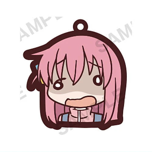 Bocchi the Rock! Lots of Bocchi-chan Capsule Rubber Strap (BUSHIROAD)