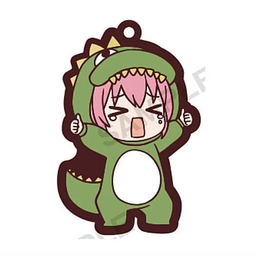 Bocchi the Rock! Lots of Bocchi-chan Capsule Rubber Strap (BUSHIROAD)