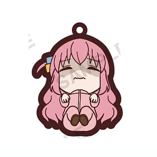 Bocchi the Rock! Lots of Bocchi-chan Capsule Rubber Strap (BUSHIROAD)