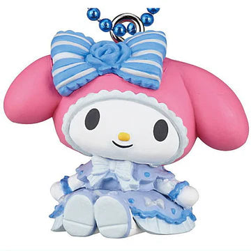 Sanrio - My Melody & Kuromi Sweet Lolita Mascot Light Blue Lolita ver. Mini Figure Keychain (TAKARA TOMY ARTS)