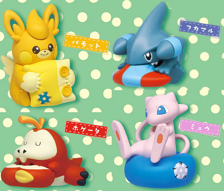 Pokemon - Ouchide! Relax Cushion Mini Figures (TAKARA TOMY ARTS)