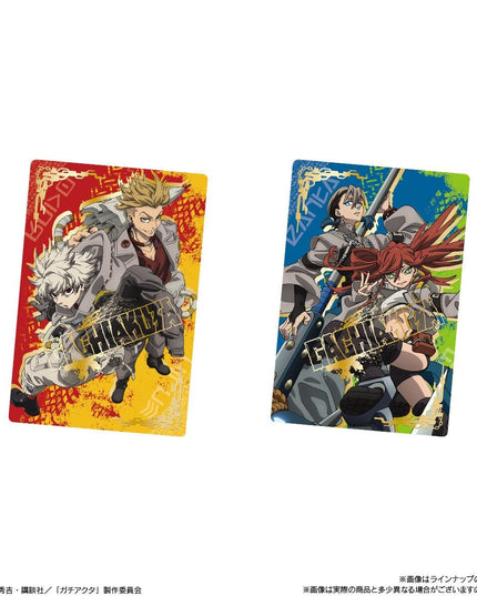 Gachiakuta - Metallic Collector Cards and Chocolate Cream Wafer (BANDAI)