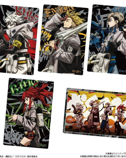 Gachiakuta - Metallic Collector Cards and Chocolate Cream Wafer (BANDAI)