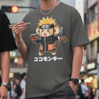 TokyoToys Fashion - Coruto Unisex T-Shirt (Naruto Parody)