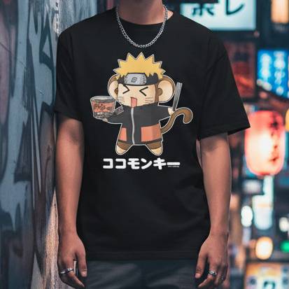 TokyoToys Fashion - Coruto Unisex T-Shirt (Naruto Parody)