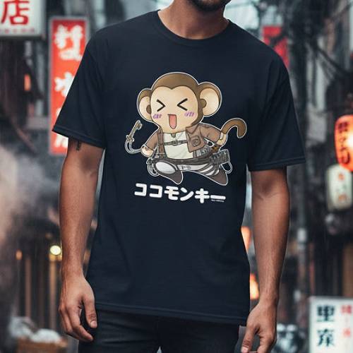 TokyoToys Exclusive Fashion - Scout Coco Unisex T-Shirt (Attack on Titan Parody)