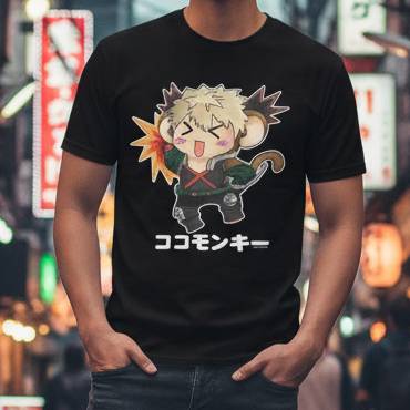 TokyoToys Fashion - My Hero Coco - Bakuco T-Shirt (My Hero Academia Parody)