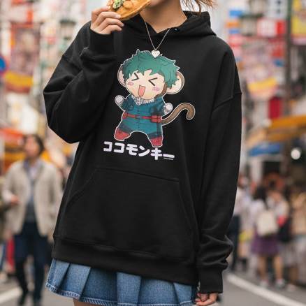 TokyoToys Fashion - My Hero Coco - Deko T-Shirt (My Hero Academia Parody)