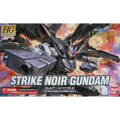 HG 1/144 GAT-X105E Strike Noir Gundam Model Kit (BANDAI)