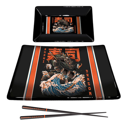 CLEARANCE Illustrata - Sushi Set Sushi Dragon  (PYRAMID)