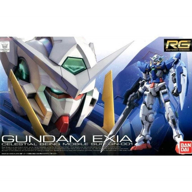 1/144 RG - Gundam Exia Celestial Being Mobile Suit GN-001 - Gundam Model kit (BANDAI)TokyoToys