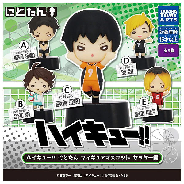 Haikyu!! Nitotan Figure Mascot Setter Edition Capsule (Select Character) (TAKARA TOMY ARTS)
