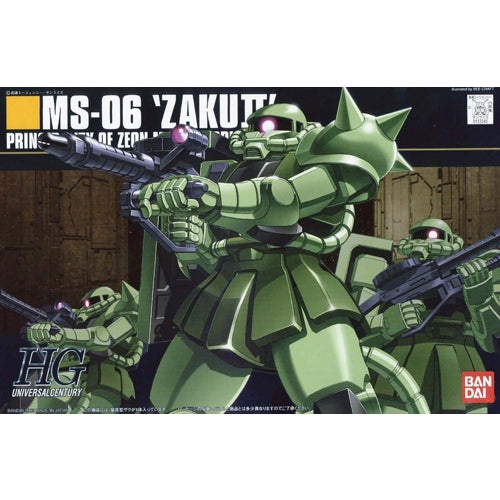 1/144 HG UC - MS-06 Zaku 2 - Gundam Model Kit (BANDAI)