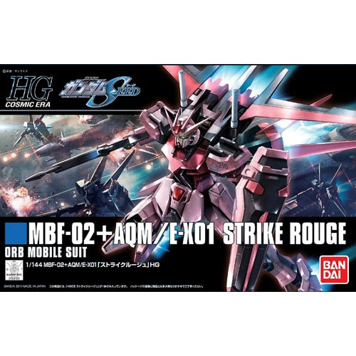 1/144 HG Seed -  MBF-02+AQM/E-X01 Strike Rouge - Gundam Model kit (BANDAI)TokyoToys