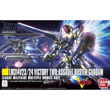 1/144 HG UC - Victory Two Assault Buster Gundam - Gundam Model Kit (BANDAI)